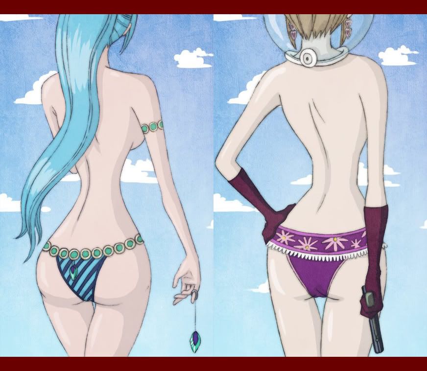 Las mujeres Lindas de One piece