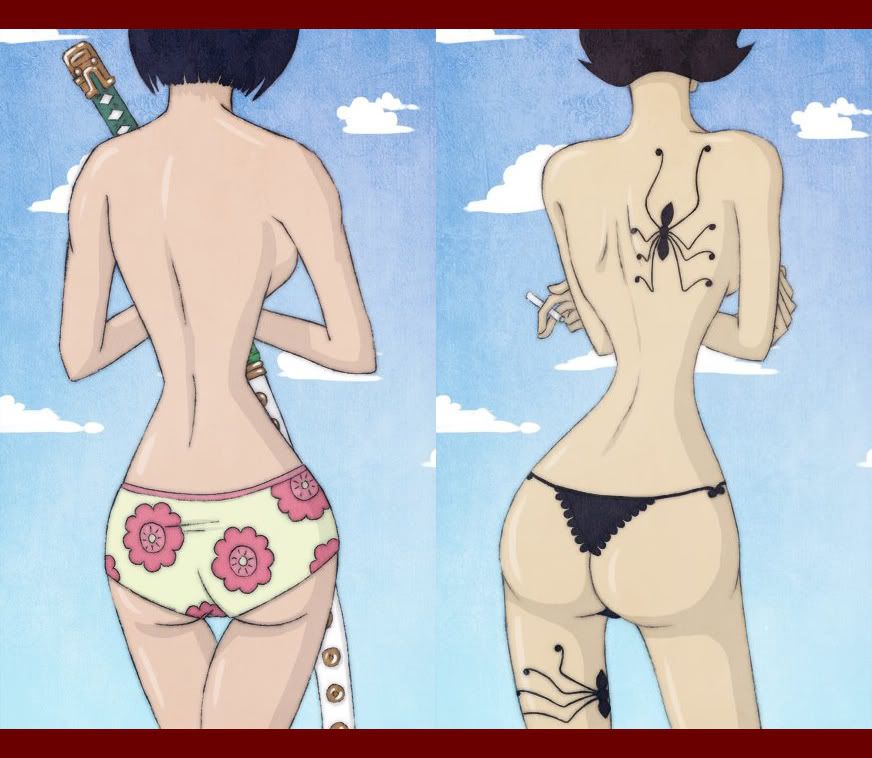 Las mujeres Lindas de One piece