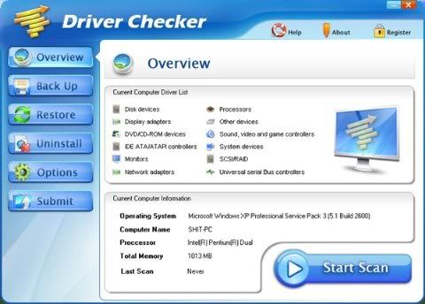 Driver Checker 2.7.4 Datecode 20100118