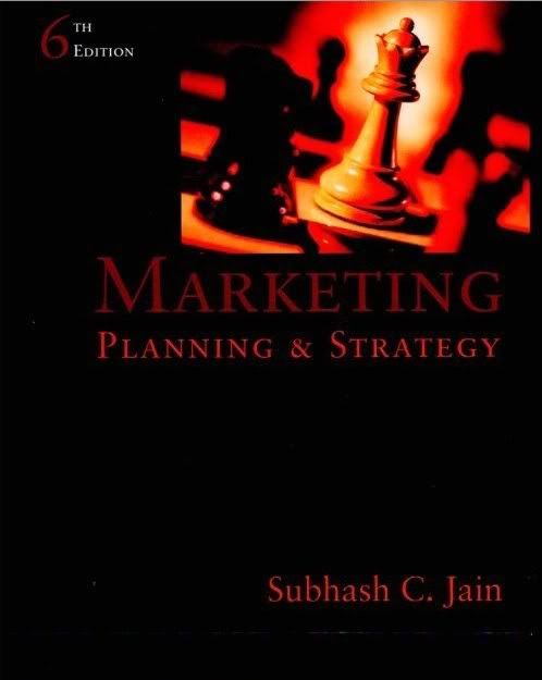 Изображение книги Marketing Planning and Strategy Subhash C. Jain.