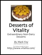Vegetarian Cookbook - Desserts of Vitality