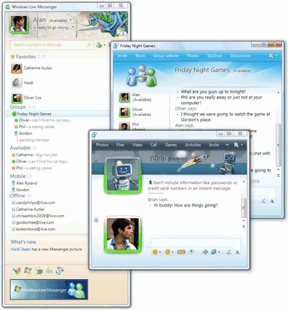 Windows Live Messenger 14.0.8 Free Download