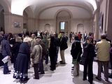 San Francisco Chamber Orchestra, 02.24.2012 Audience waiting to enter Herbst Theatre for performance by San Francisco Chamber Orchestra.