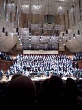 San Francisco Gay Men's Chorus, 03.20.2012 San Francisco Gay Men's Chorus on the stage of Davies Hall.