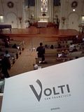 Volti, 05.05.2012 Waiting for start of Volti's concert at St. Mark's Lutheran.