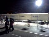 Crissy Field, 05.27.2012 Too-bright Klieg lights, post-fireworks display for Golden Gate Bridge 75th Anniversary.