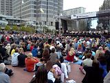 SF Symphony, 09.21.2012 Free San Francisco Symphony Concert at Justin Herman Plaza.