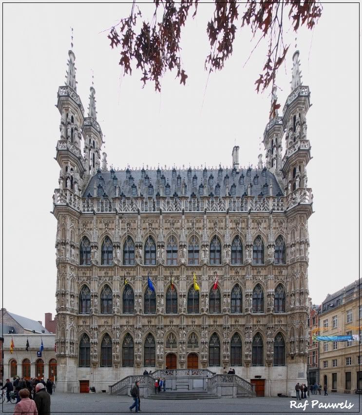 Leuven Town Hall. The town hall is one of the