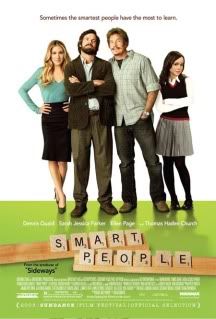 Smart People,movie poster,dennis quaid,sarah jessica parker,thomas haden church,ellen page