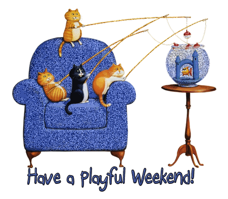 fishbowl_cats_22629.gif Have a playful weekend! image by MARCYSMICE