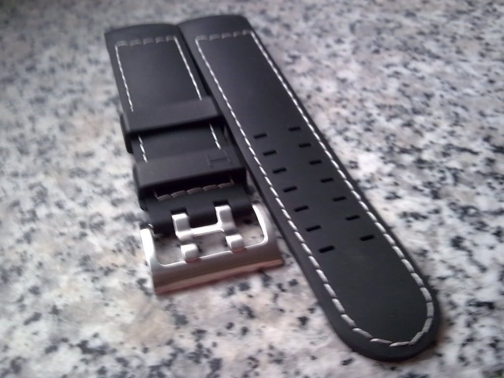 +++SOLD+++ Fs Brand new genuine hamilton x wind black rubber strap