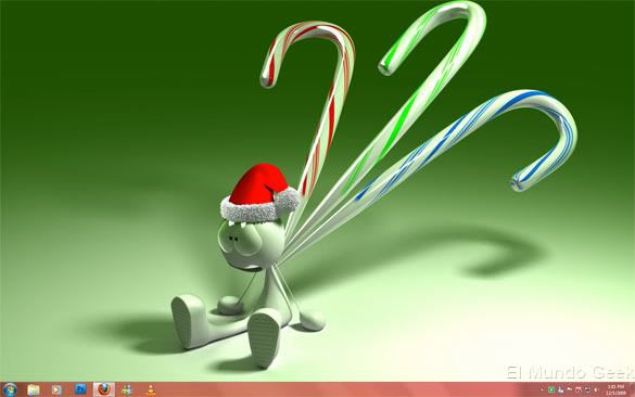 tema de navidad para windows 7