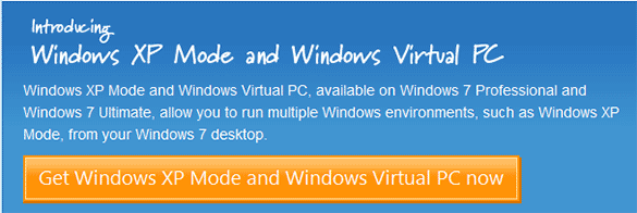 Windows XP Mode