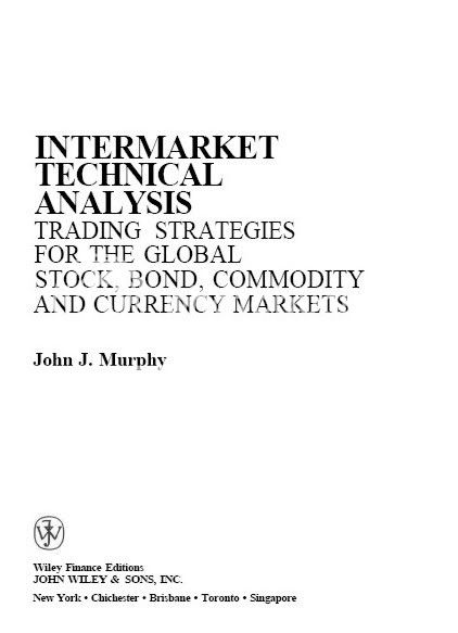 Forex trading using intermarket analysis pdf