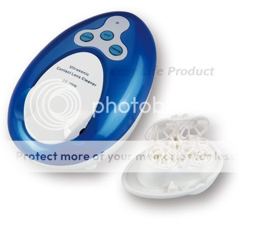 CD2900 Ultrasonic Contact Lens Cleaner 2MINS Clean Blue